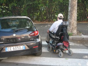 Negotiating accessibility-challenged streets of Rome